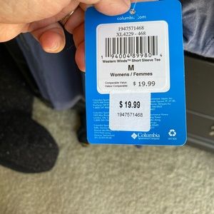 Brand new Columbia shirt with tags.